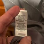 Sandra Darren  SHEATH ZIPPER BACK GRAY WHITE STITCHED FRONT  DRESS Photo 4