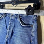 AGOLDE Nico High-Rise Skinny Jeans Blue Bottom Distressed Denim Jeans Size 27 Photo 2