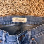 Madewell  9" High Rise Skinny Jeans Ripped Distressed Raw Hem‎ Light Wash Size 26 Photo 1