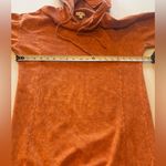 BP NORDSTROM Burnt Orange Women’s Hoodie with Drop Waist/Extra Length XS Photo 2