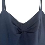 Eliza J Navy Blue Sleeveless One Piece Lined Pants Romper Women Sz 10 Photo 7