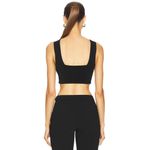 ALC Frank A.L.C Jordana Bra in Black Medium New Womens Cropped Tank Top Photo 1