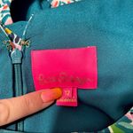 Lilly Pulitzer Brandi Engineered Shift Dress Valencia Teal Rain Floral 12 Photo 11