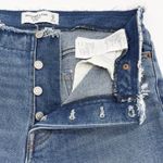 Abercrombie & Fitch Abercrombie Fitch Womens‎ Jeans 25 Distressed Boyfriend Mid Rise Raw Hem Edgy Photo 6