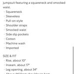 Pinko Black Jumpsuit with Square Neckline and Wide Photo 2