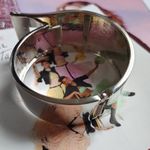 Silver Crystal Buckle Cuff Bracelet Photo 2