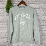 Brandy Melville John Galt Vintage Firenze Gray Crewneck Photo 0