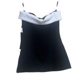 Emerson Lang Young Contemporary Black White Off Shoulder Top S Photo 2