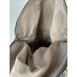 Margot Foldover Crossbody Shoulder Strap Hobo Bag Purse Black Leather Minimal Photo 8