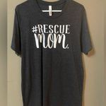 Bella Canvas  Rescue Furkid Mom Gray Short Sleeve Tee Large Photo 0