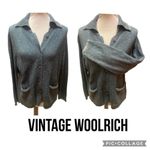 Woolrich  Vintage 90’s Women’s Teal Green Speckled Knit Cardigan – Size Medium Photo 1