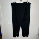 Rebel Wilson x Angels black cropped dress pants trousers plus size 24 Photo 4