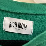 Tinx Rich Mom Dallas Sweatshirt Green Size M Photo 3