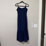Petal and Pup Ashton Midi Dress Size S Navy Blue Photo 1