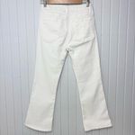 frame denim  Le Crop Mini Boot Women's Flare White Jeans Size 28,  Style# LCMB790 Photo 5