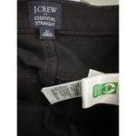 J. Crew Essential Straight Jeans Womens 31 Black Casual Cotton Straight Workwear Photo 8