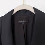 Universal Standard [] Black Rio Wool Blend Blazer Jacket Work Office 14 16 Small Photo 10