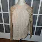 Free People  Womens Brown Oversized Boho Cardigan‎ Sweater Small Photo 1