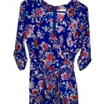 Yumi Kim x Revolve Liz Blue Love Potion Floral Romper Size XS Belted Pockets New Photo 0