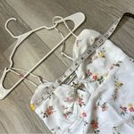 Abercrombie & Fitch Cami NWT floral crop tank womens White (xsmall) summer girly Photo 2