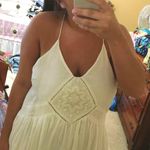 ASOS white flowy boho dress Photo 0