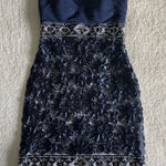 Sue Wong  Beaded Nocturne Mini Strapless Dress Photo 0