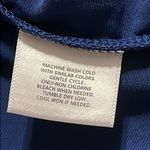 Covington  womens 2X 20/22W drape neck blue blouse workwear church casual NWT Photo 4