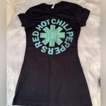 NWOT Red Hot Chili Peppers Fitted Graphic T Shirt Jrs Medium Black Size undefined Photo 0