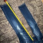 Vigoss  Denim Vintage Junior 3 Medium Blue Wash Grommet Pocket Miami Skinny Jeans Photo 10