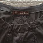 Black Sheath Mini Dress with Cap Sleeves Crew Neck Gray Size undefined Photo 2