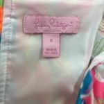 Lilly Pulitzer  Women's Linnea Crop Top Sz 0 Strappy Peplum Padded Ruffle Shirt Photo 8