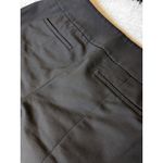 Loft Ann Taylor Women's Dress Pants Julie Straight Pencil Crop Black SIZE 0 Photo 5