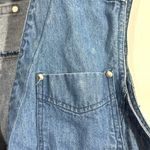Vintage Original Russ Sport Company Denim Vest Blue Size L Photo 2