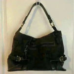 Etienne Aigner ‎ dark brown boho style purse bag Photo 1