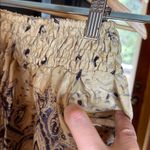 NWT Junglee Billee Boho Elastic Shorts w/ Beaded Tie Size XS / Small / Medium Blue Photo 7