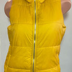Old Navy  Yellow Puffer Vest Size S Photo 0
