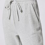 Carbon 38 ππ French Terry Jogger Pants Heather Gray Loungewear Athleisure XL NWT Photo 4