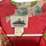 Metropolitan vintage red flower print dress size small Photo 4