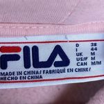 FILA  Josephine Hoodie Medium Teddy Sherpa Sweatshirt Pastel Pink Sweater Photo 10