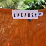 Lacausa Peach Maxi Dress Photo 3