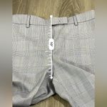 QL2 Quelledue Blue & White‎ Houndstooth Wide Leg High Rise Dress Pants Size 40 Photo 9