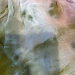 Young Fabulous and Broke  Sheer Tie Dye Flowy Dress Medium Photo 5