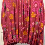 Free People  Wildflower Honey Ruffle Mesh Blouse, Size L, NWT Photo 7