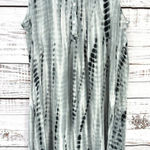 Soft Surroundings Tie Dye Pocketed Collared Tank Dress Rayon Relax Fix Small Photo 0