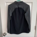 G H Bass & Co quarter zip pullover gray & black‎ Photo 4