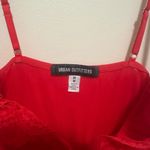 Urban Outfitters  medium red lace dress medium Photo 8