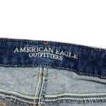 American Eagle  Womens Shorts Size 2 Stretch Cuffed Cutoff‎ Jean Denim Blue Photo 4