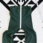 Pact Stretch Ribbed Bootcut Leggings in Dark Green Small Photo 3