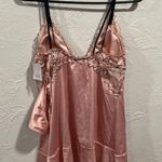 NWT Auden Silky Babydoll Pink Nightie With Thong Size S Photo 4