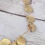 Nine West Bracelet Gold Tone Circle Design - Fair Condition Photo 6